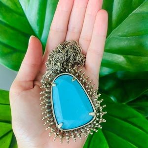 Kendra Scott Turquoise Long Reversible Necklace